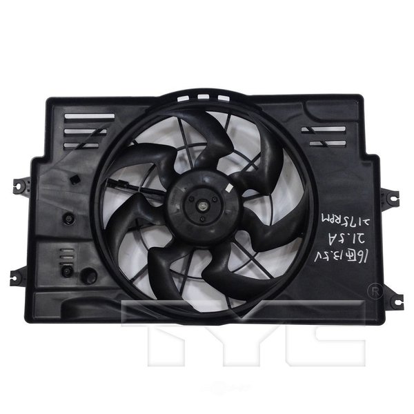 Tyc Dual Radiator And Condenser Fan Assembly, Tyc 624160 624160